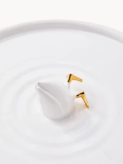 Piatto da portata in ceramica fatto a mano Diving Duck