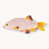Piatto da portata in dolomite dipinto a mano Fish