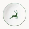 Piatto fondo fatto a mano Cup Grüner Hirsch