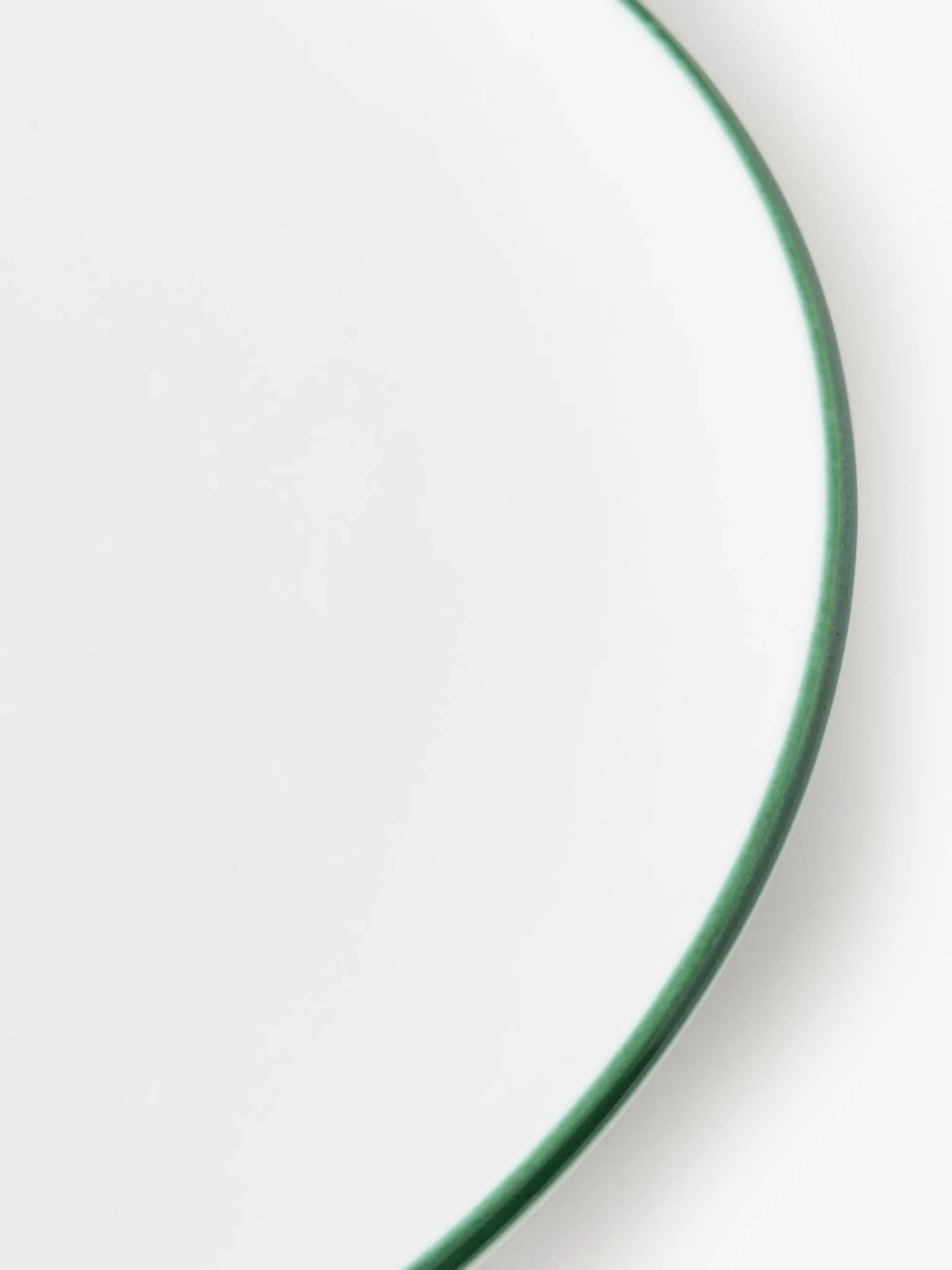 Piatto piano fatto a mano Cup Grüner Hirsch