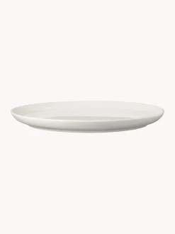 Piatto piano in Fine Bone China Jade Lift