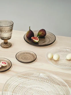 Piatto colazione in vetro Kastehelmi