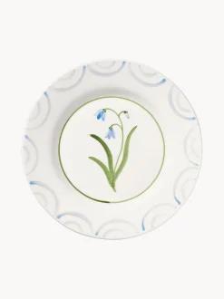 Piatto da colazione dipinto a mano Cottage Flower