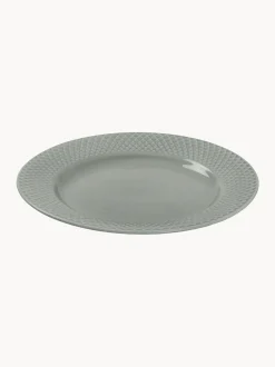 Piatto da colazione in porcellana Rhombe Earth