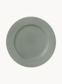 Piatto da colazione in porcellana Rhombe Earth
