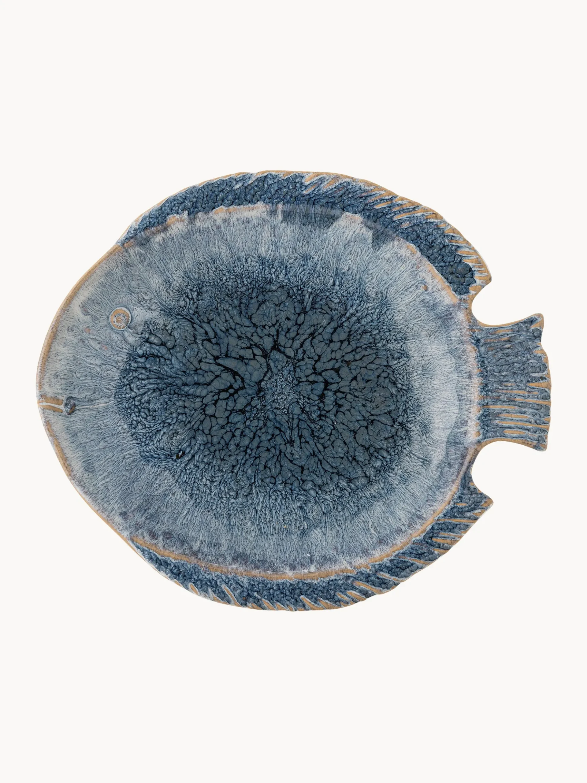 Piatto da portata a forma di pesce Fae
