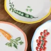 Piatto da portata fatto a mano Pomodoro