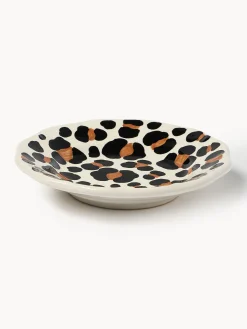 Piatto da torta fatto a mano Leopardo