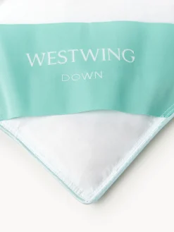 Piumino extra leggero a cassettoni in piuma d'oca Premium