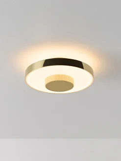 Plafoniera a LED con base millerighe Elna