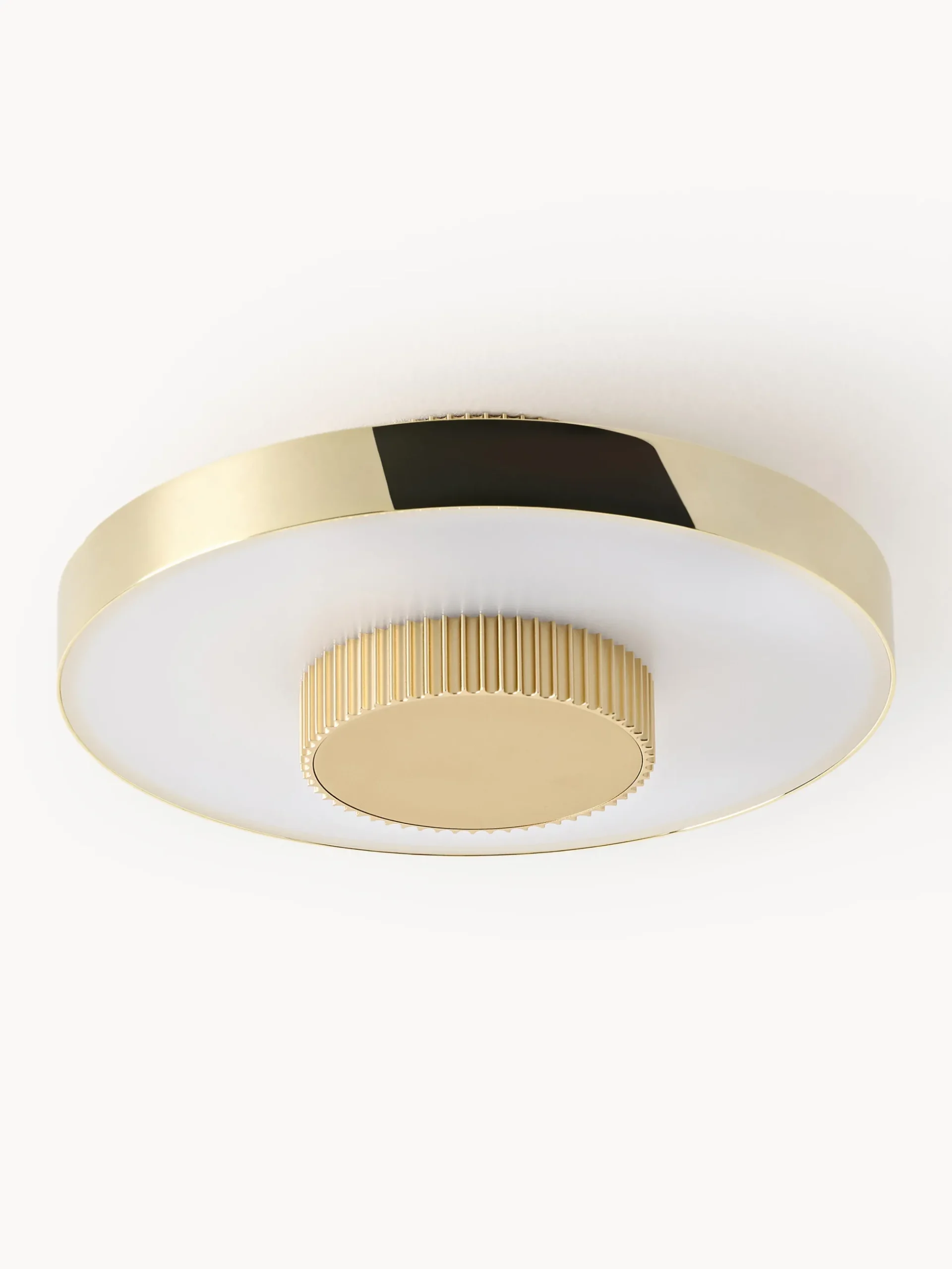 Plafoniera a LED con base millerighe Elna
