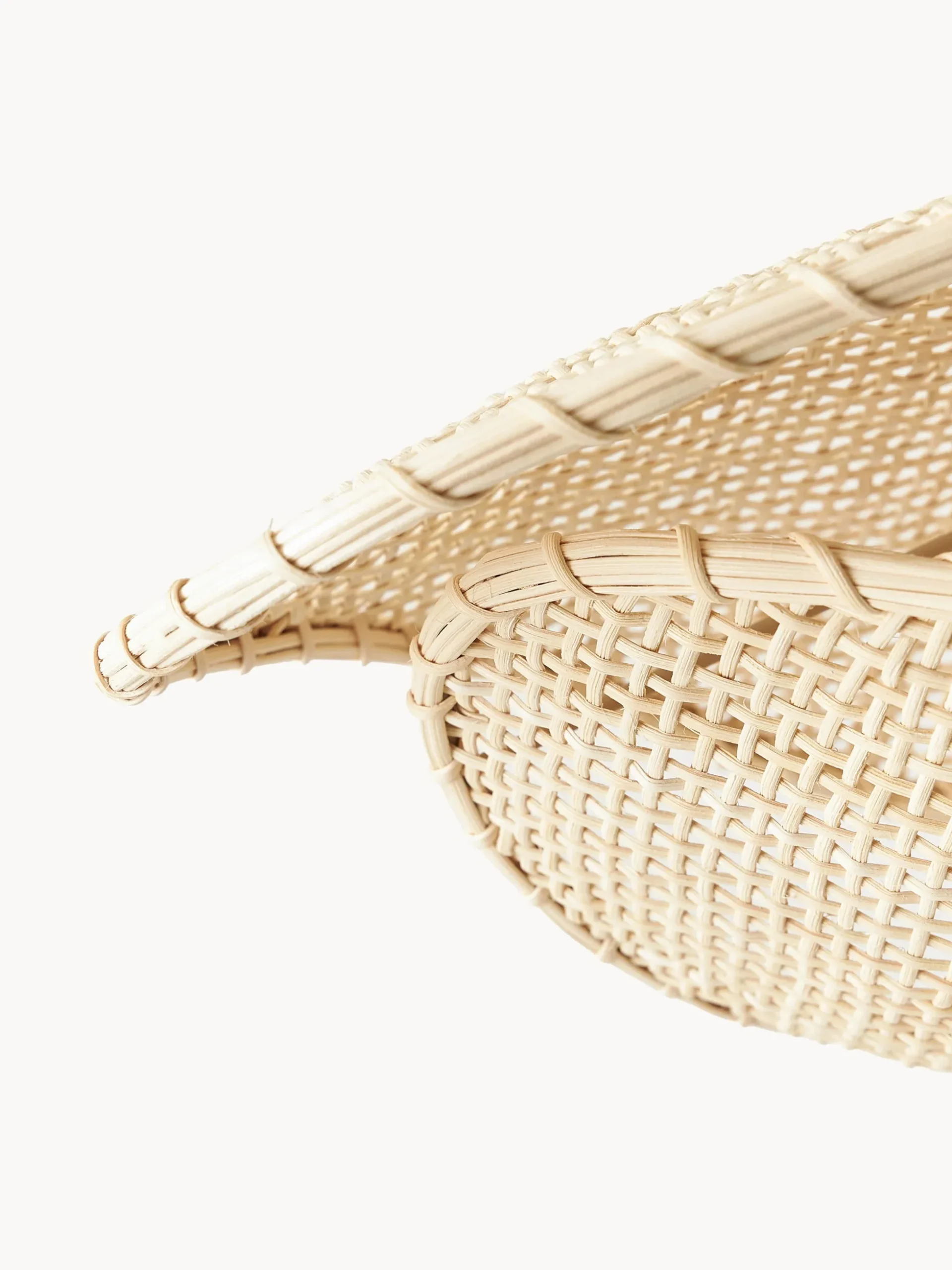 Plafoniera in rattan Senja