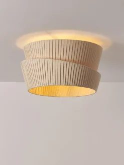 Plafoniera con paralume asimmetrico Nyla