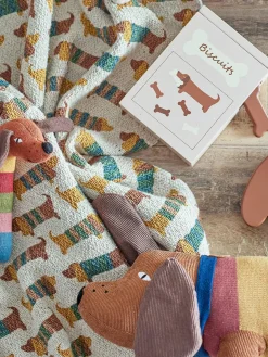 Plaid per bambini con nappe Charlie