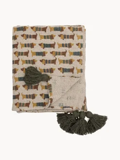 Plaid per bambini con nappe Charlie