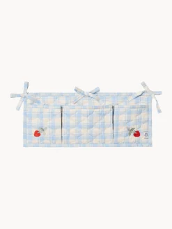 Pocket per lettino in cotone Sky Blue