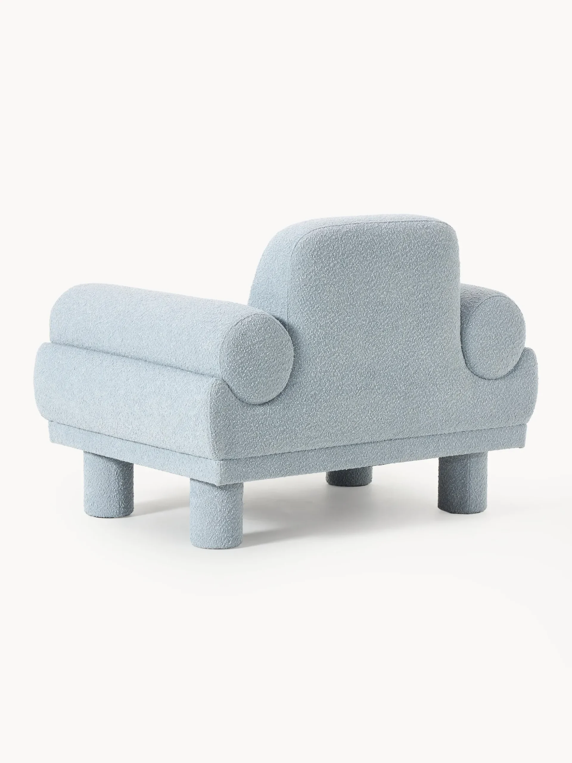 Poltrona in bouclè Lilo