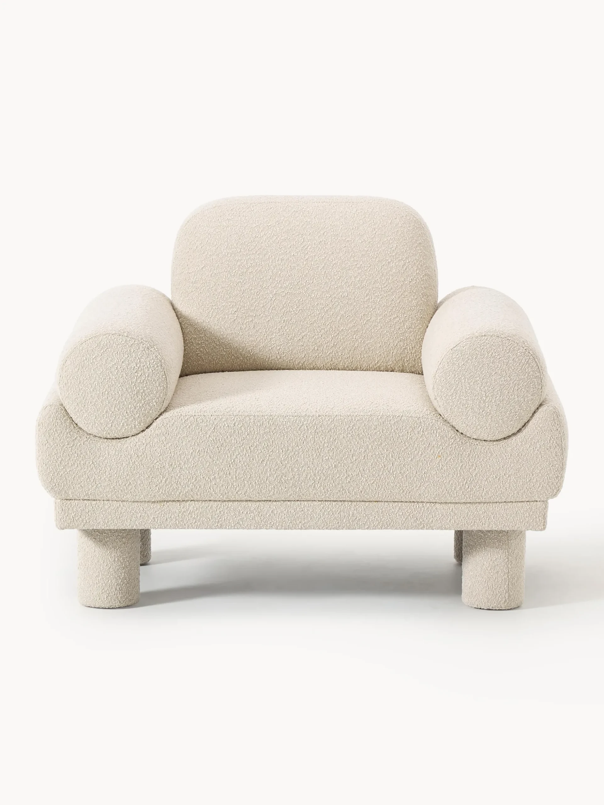 Poltrona in bouclè Lilo