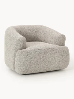 Poltrona in bouclé Sofia