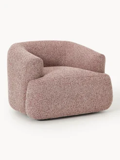 Poltrona in bouclé Sofia