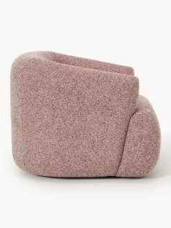 Poltrona in bouclé Sofia