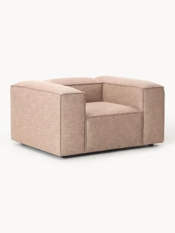 Poltrona in misto lino Lennon