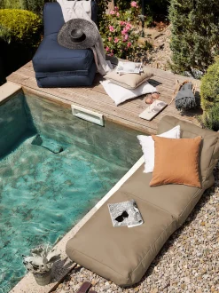 Poltrona letto da giardino reclinabile Twist Scuba