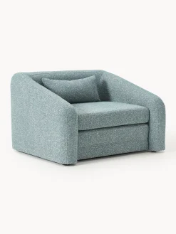 Poltrona letto in bouclé Eliot