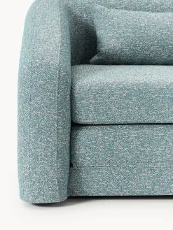 Poltrona letto in bouclé Eliot