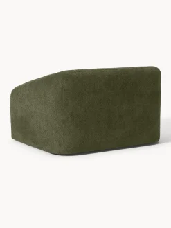 Poltrona letto in teddy-bouclé Eliot