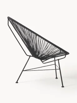 Poltrona lounge in plastica intrecciata Bahia
