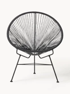 Poltrona lounge in plastica intrecciata Bahia