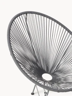 Poltrona lounge in plastica intrecciata Bahia