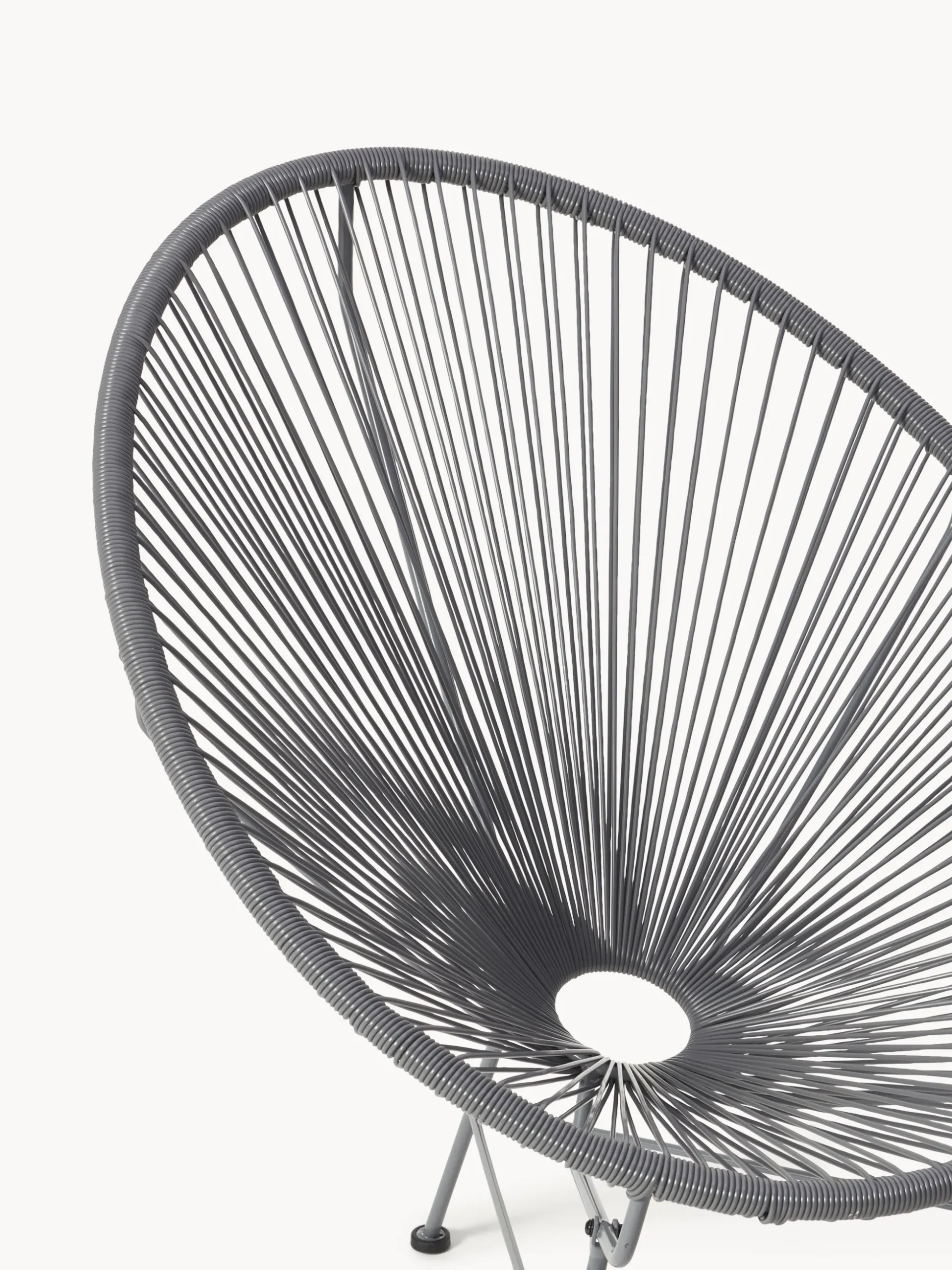 Poltrona lounge in plastica intrecciata Bahia