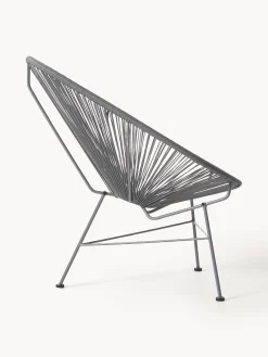 Poltrona lounge in plastica intrecciata Bahia
