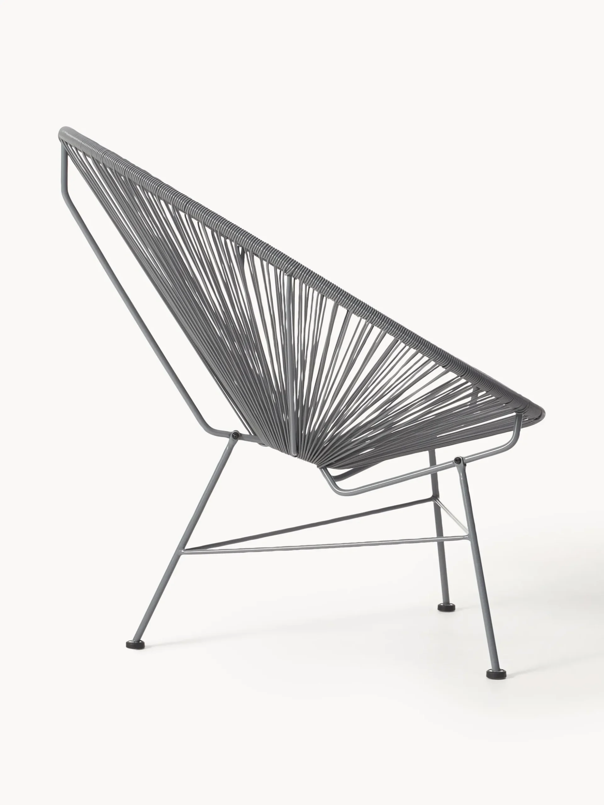 Poltrona lounge in plastica intrecciata Bahia