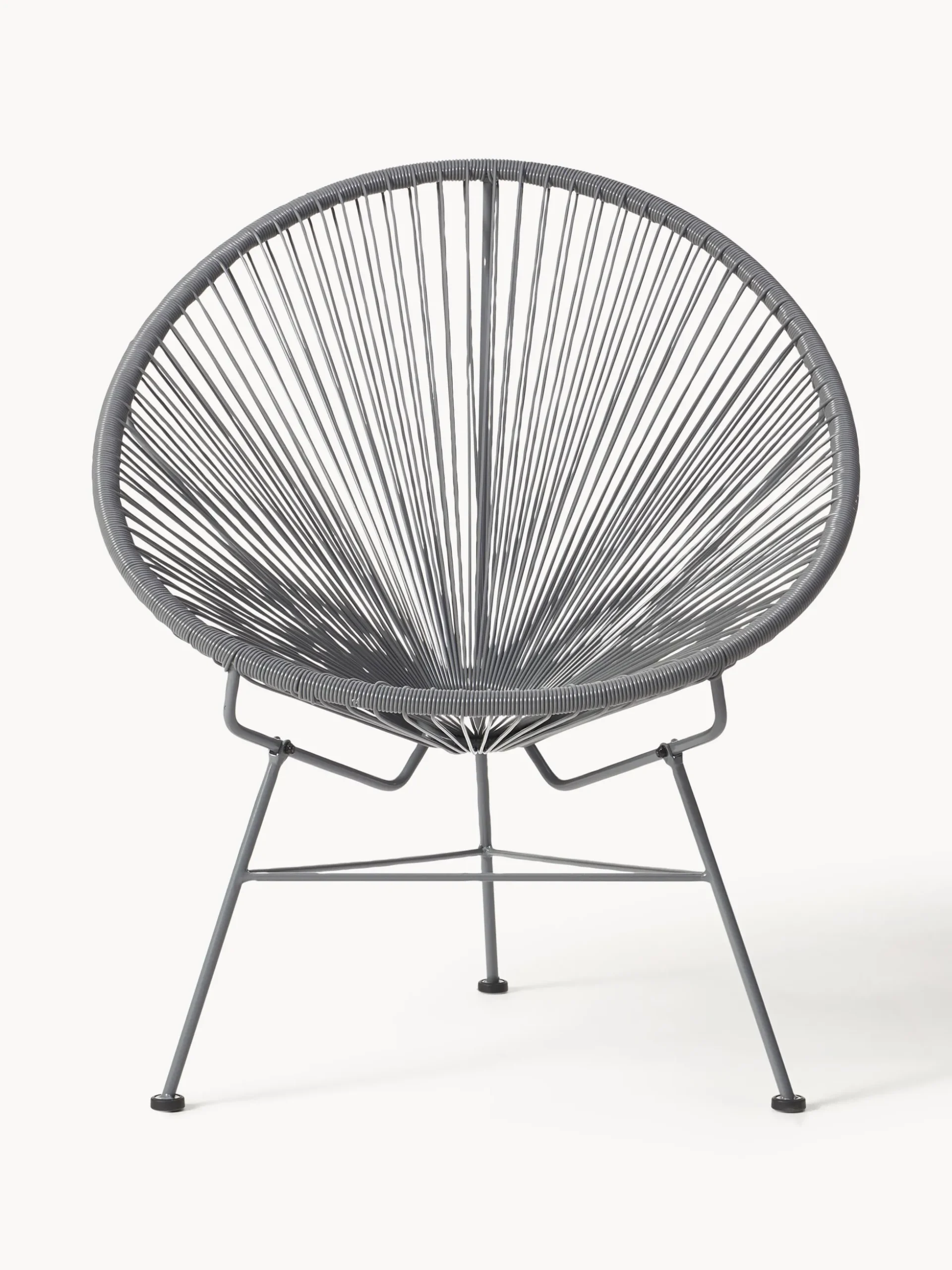 Poltrona lounge in plastica intrecciata Bahia
