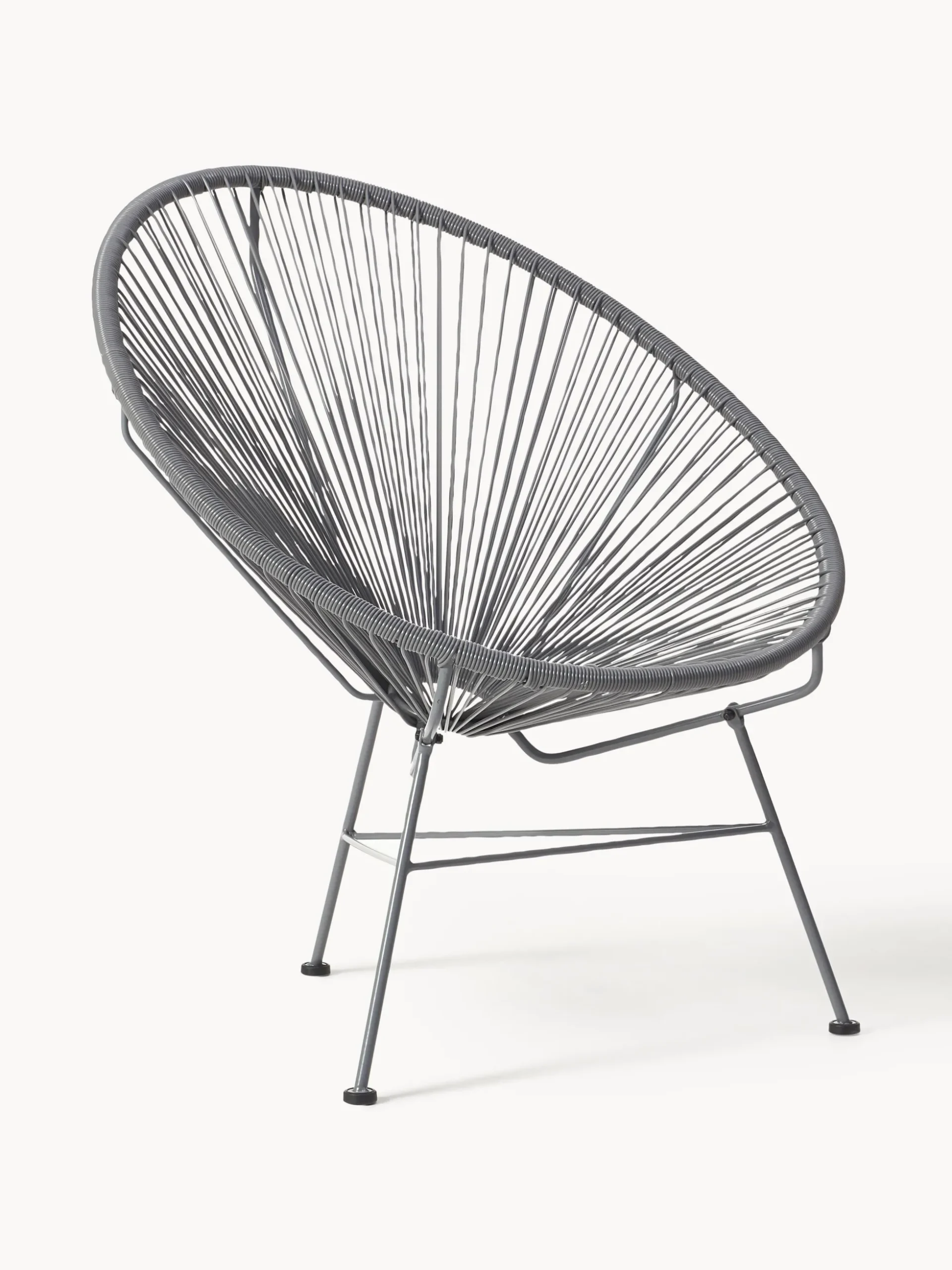 Poltrona lounge in plastica intrecciata Bahia