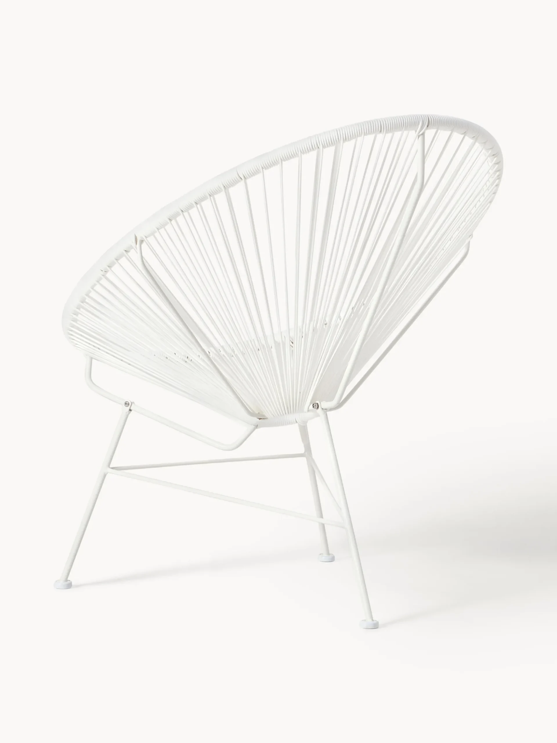 Poltrona lounge in plastica intrecciata Bahia