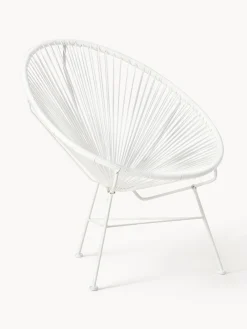 Poltrona lounge in plastica intrecciata Bahia