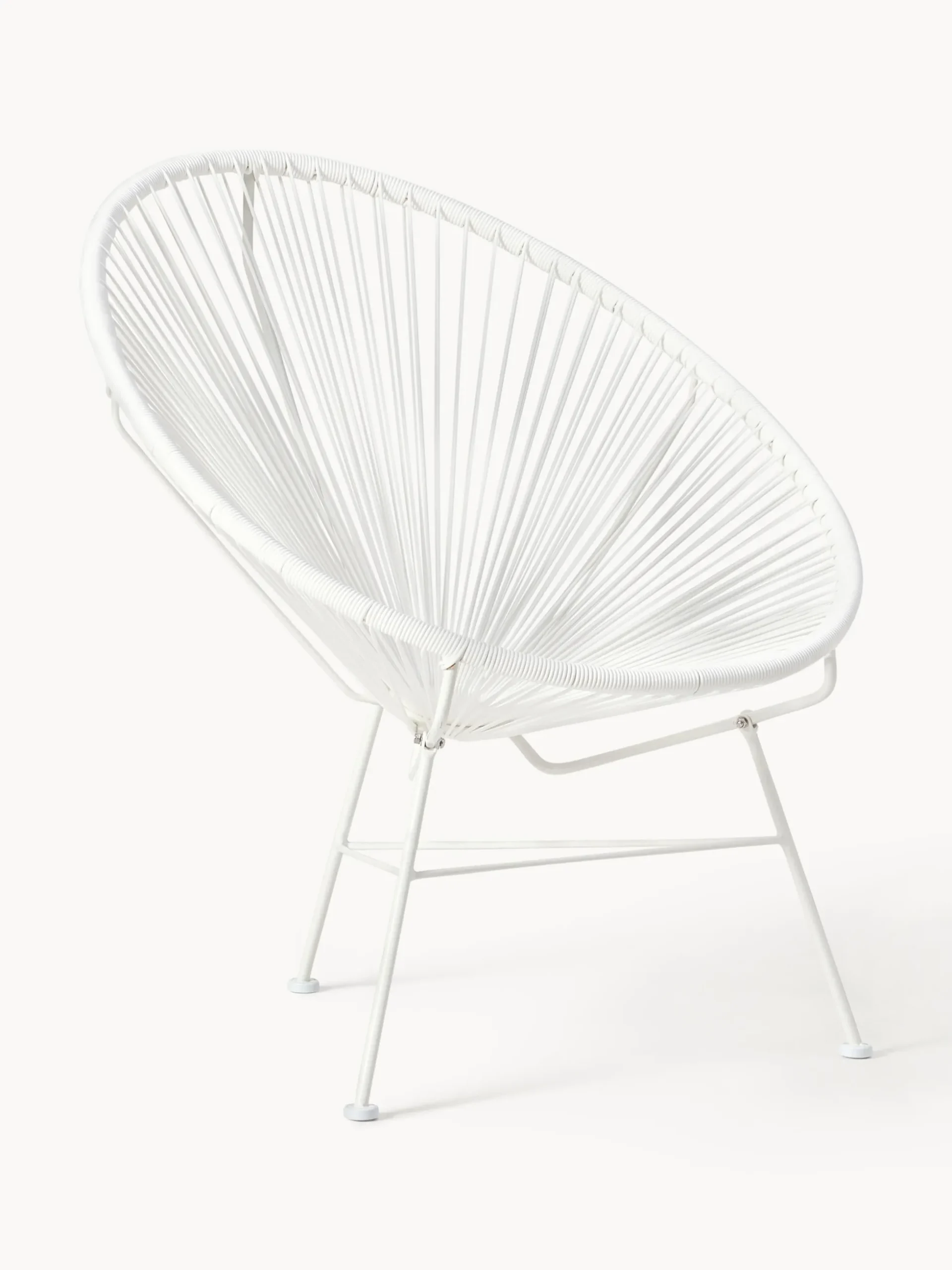 Poltrona lounge in plastica intrecciata Bahia