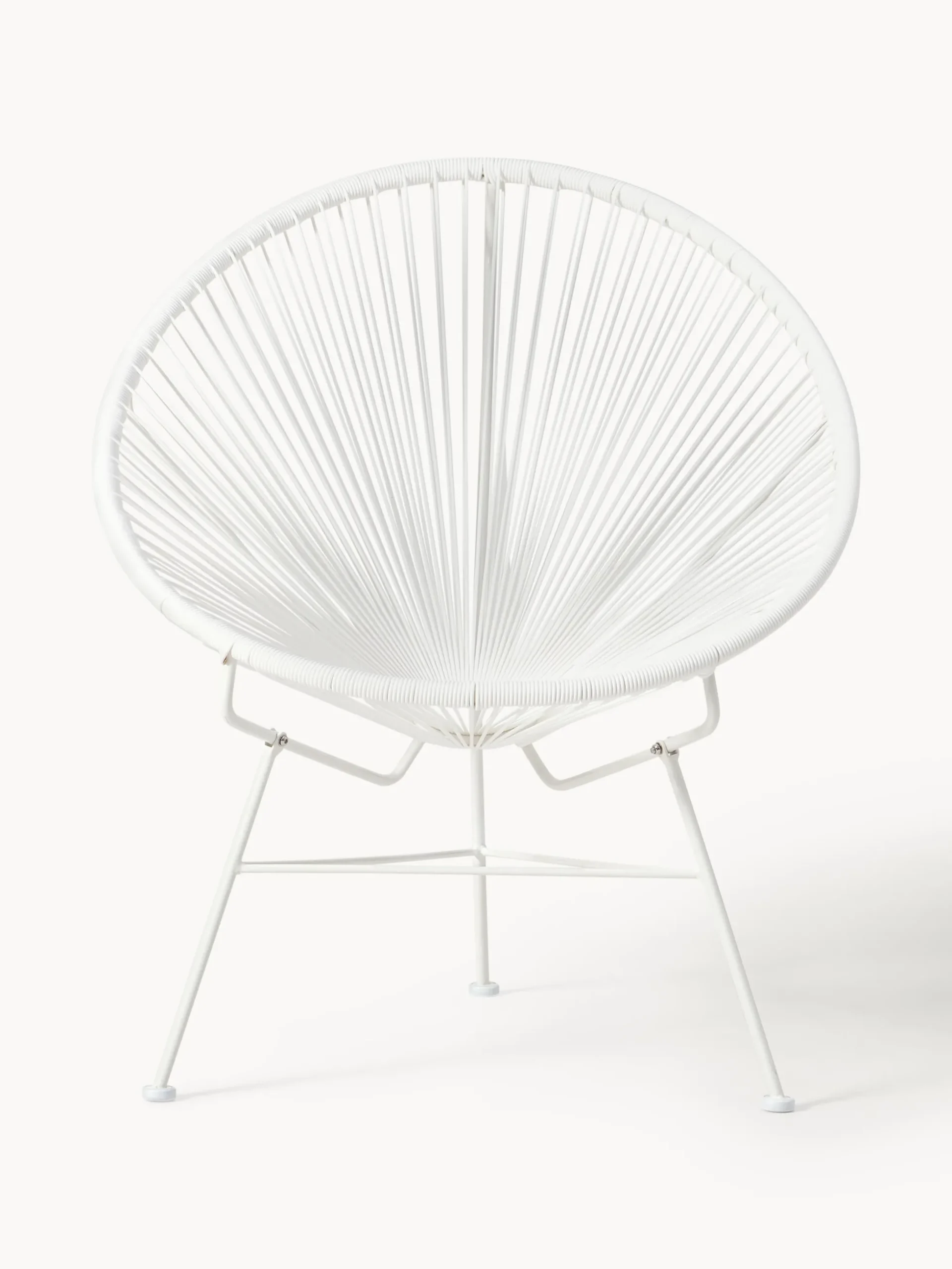 Poltrona lounge in plastica intrecciata Bahia