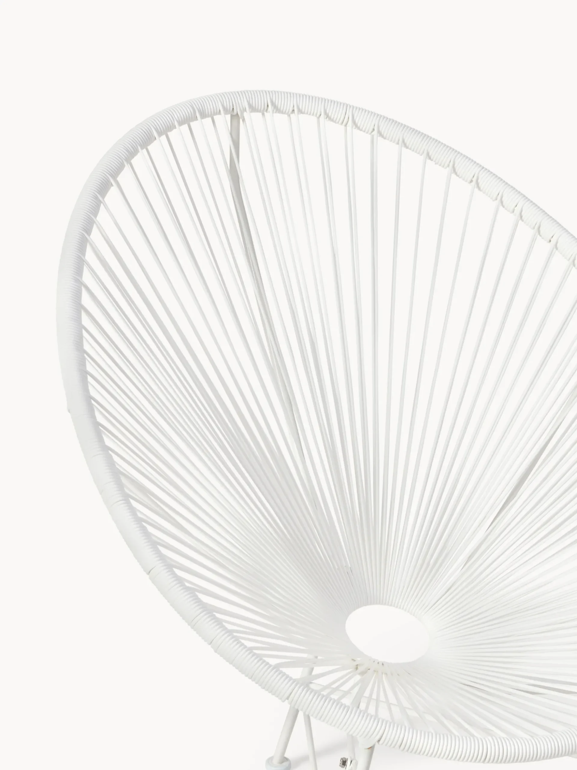 Poltrona lounge in plastica intrecciata Bahia