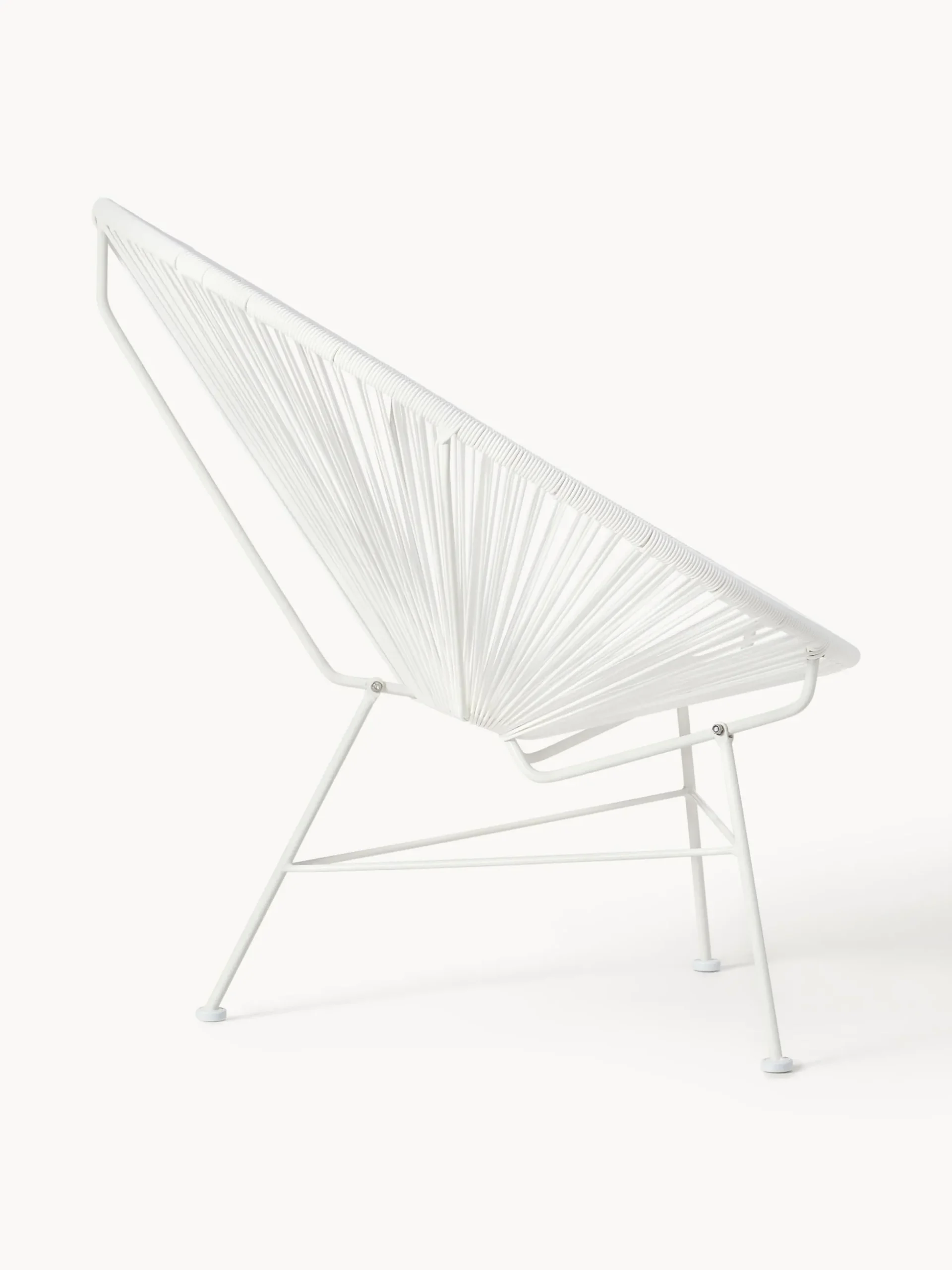 Poltrona lounge in plastica intrecciata Bahia