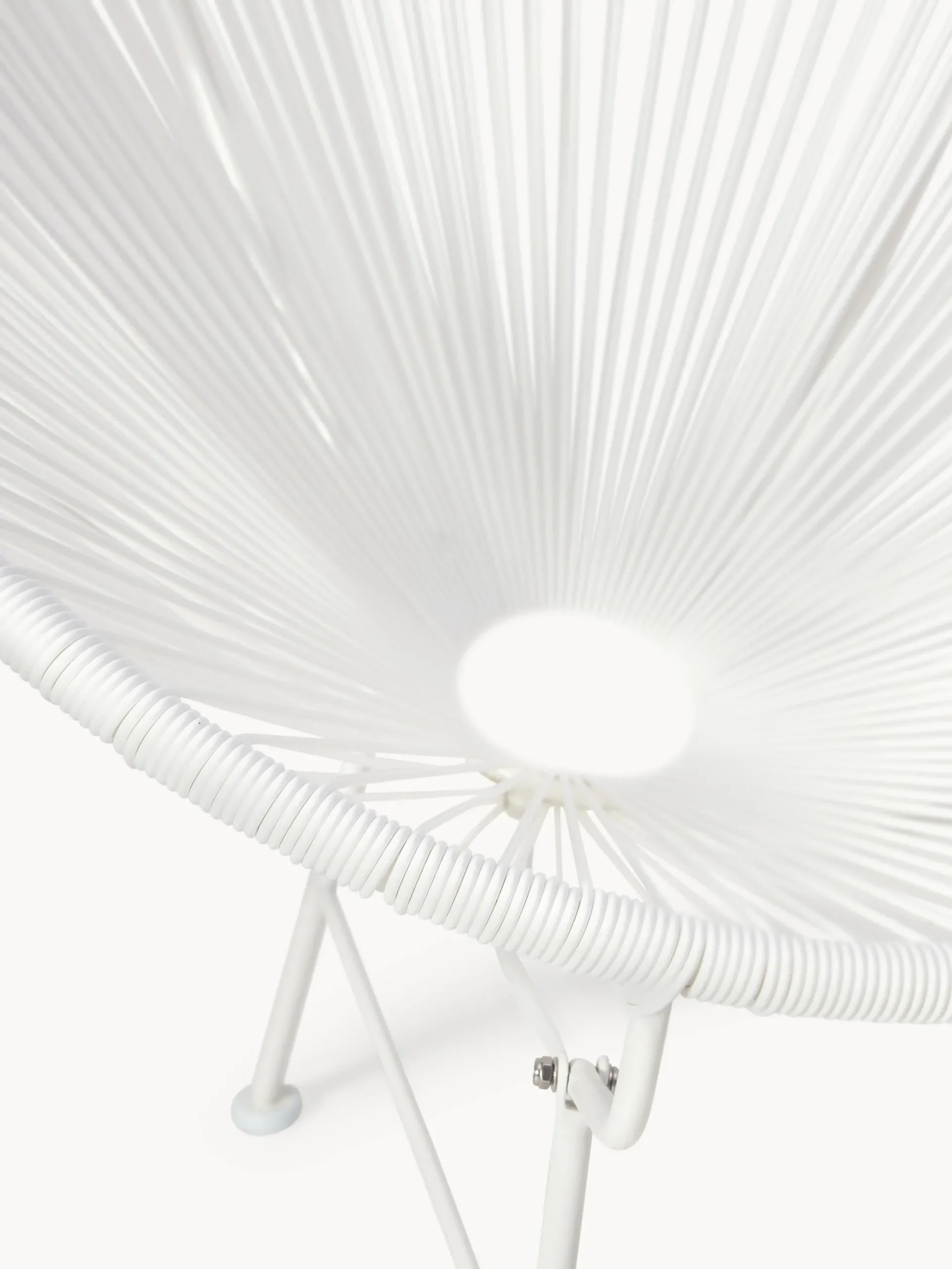 Poltrona lounge in plastica intrecciata Bahia