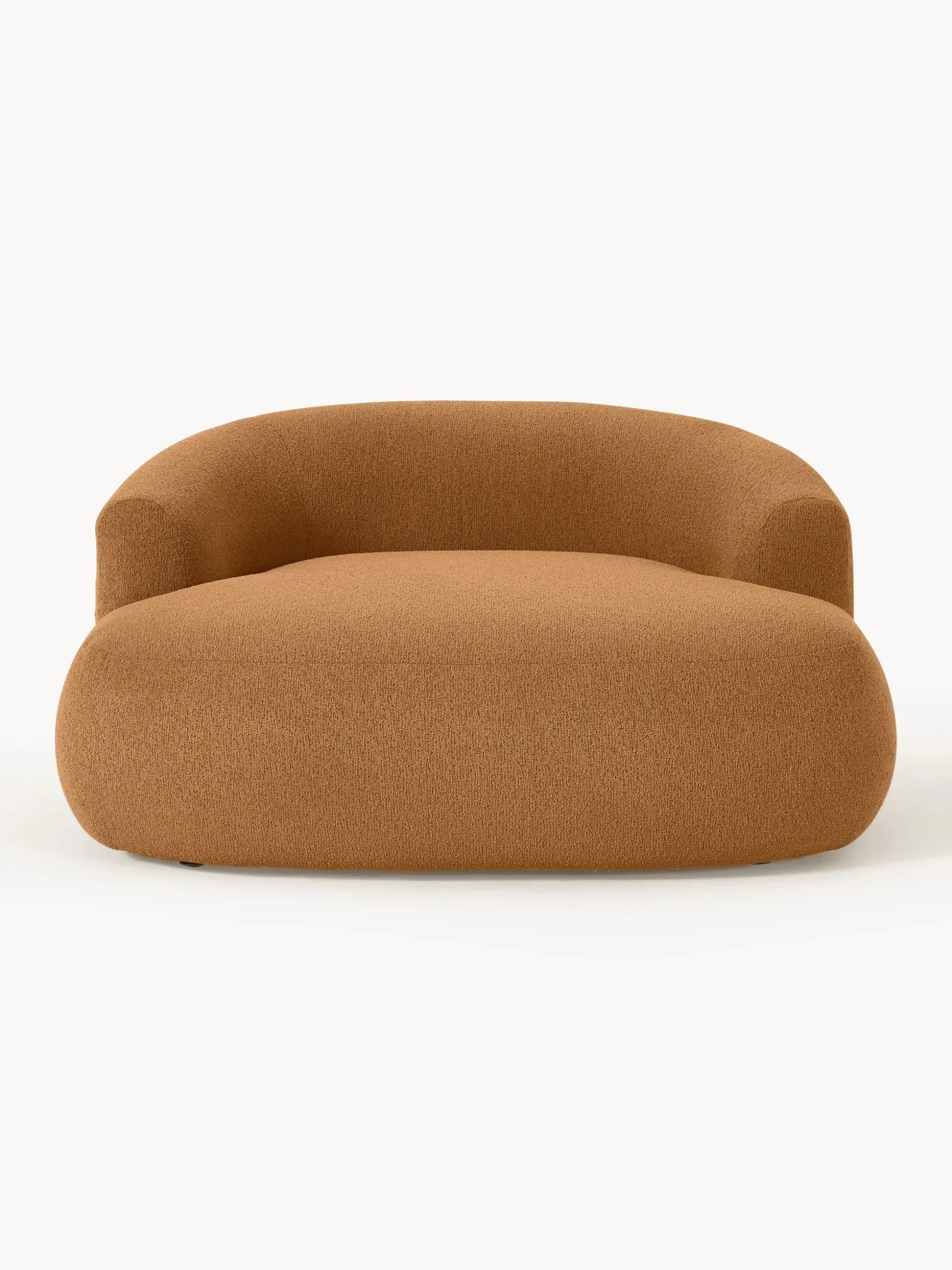Poltrona lounge XL in bouclé Sofia