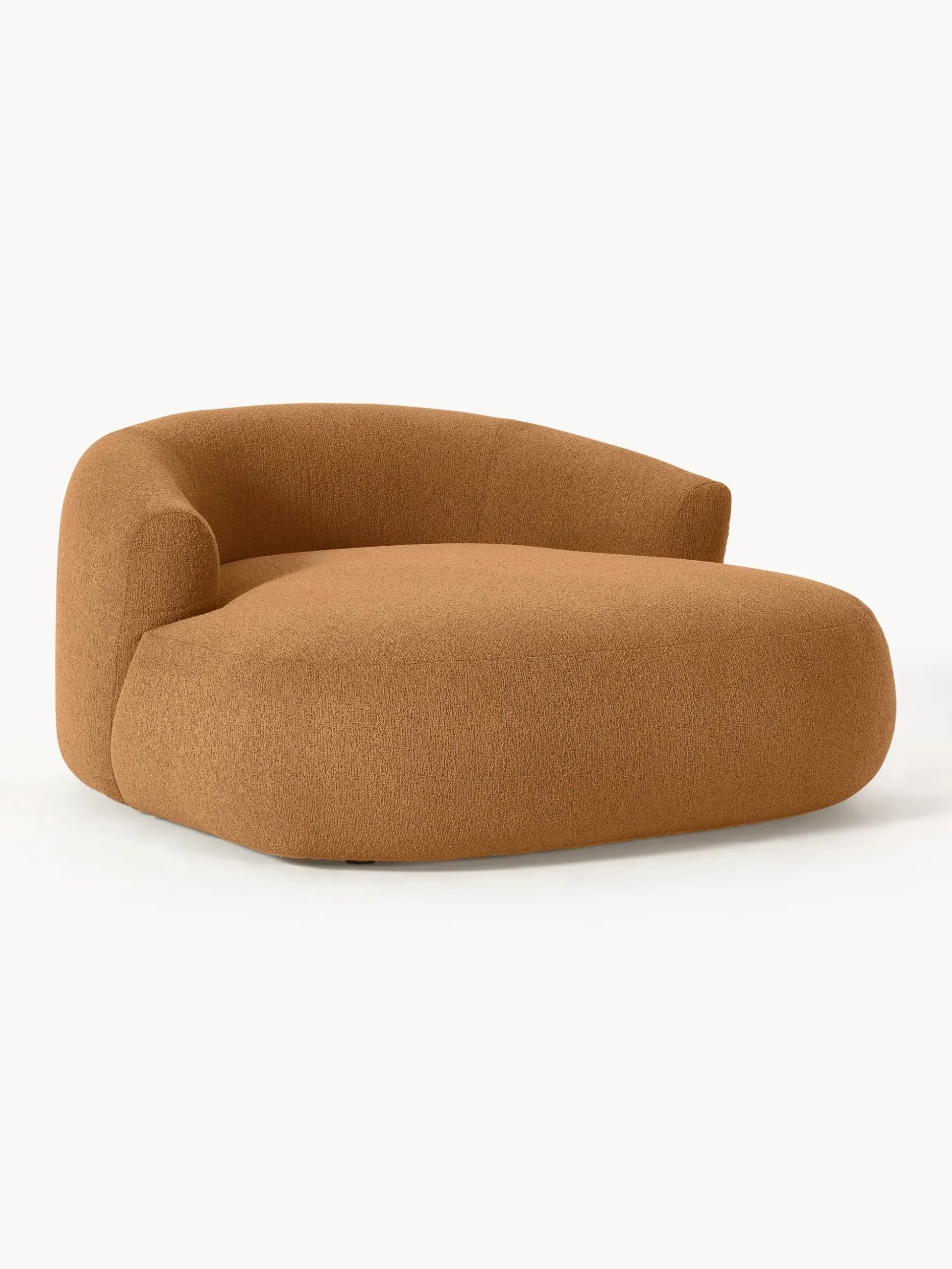 Poltrona lounge XL in bouclé Sofia