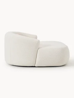 Poltrona lounge XL in bouclé Sofia