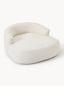 Poltrona lounge XL in bouclé Sofia