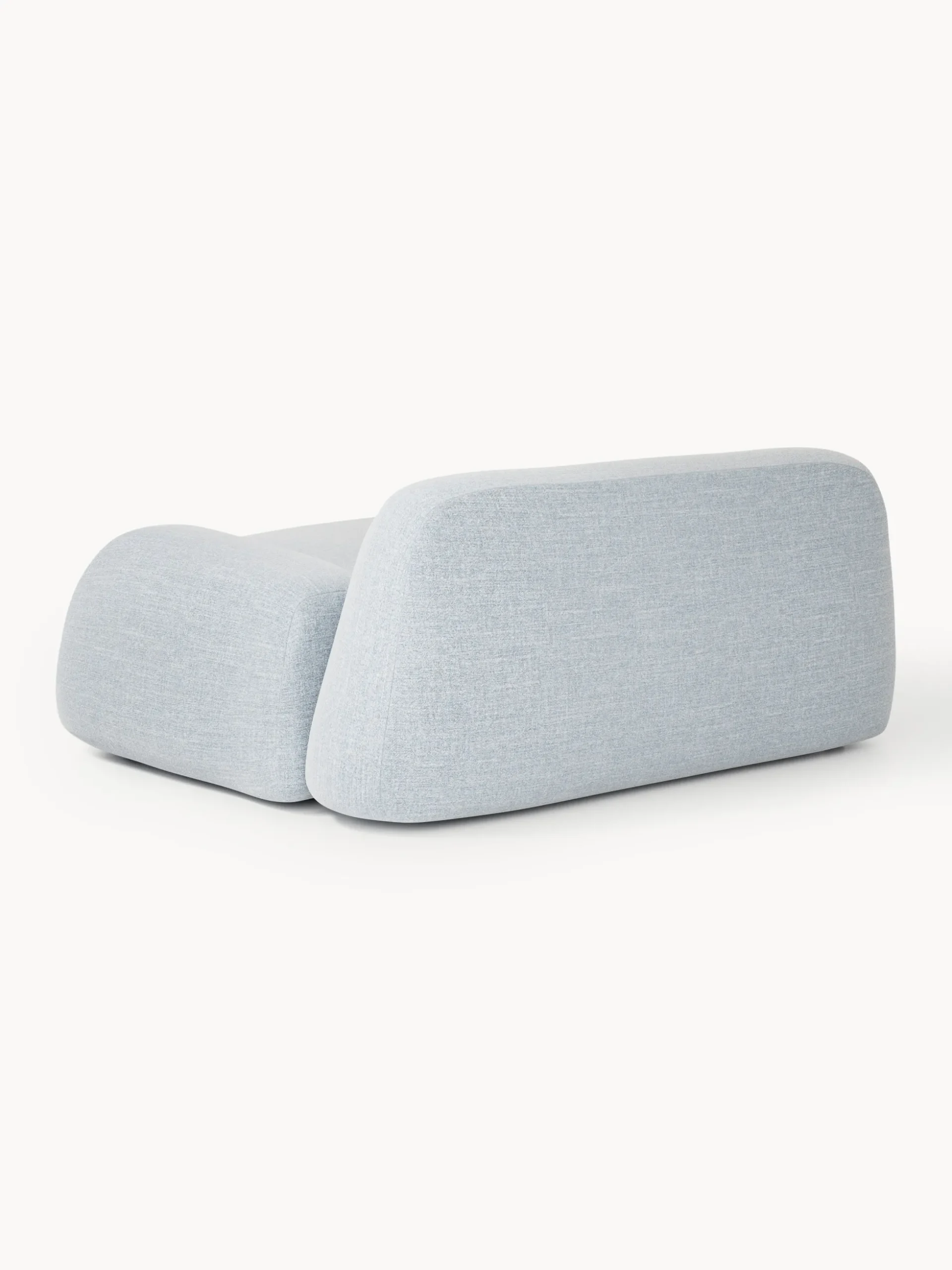 Poltrona lounge XL in bouclé Wolke